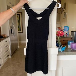 For Love & Lemons Knitz Black dress